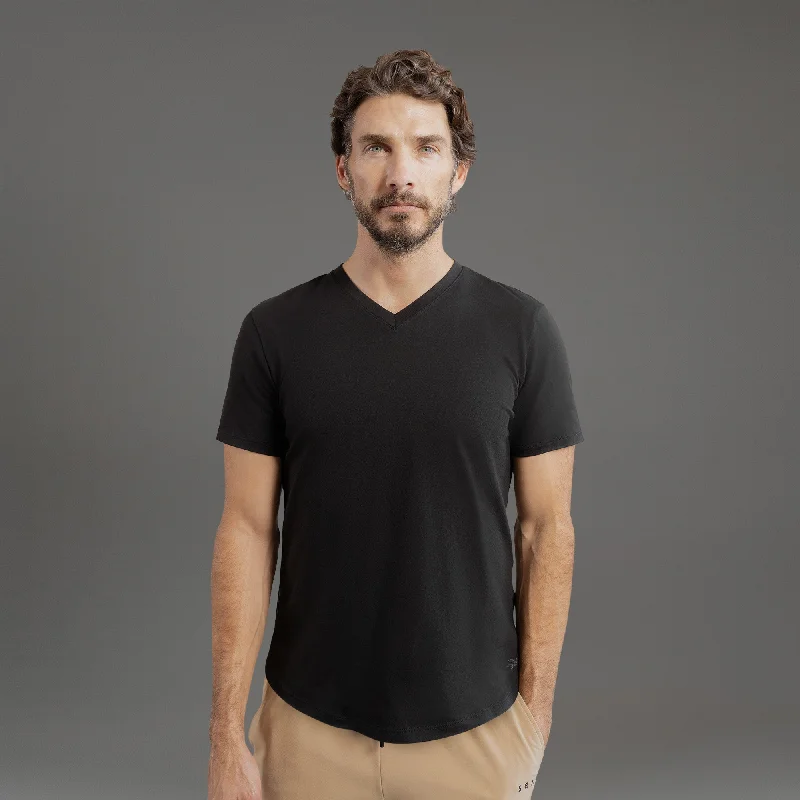 Men's tie - dye t - shirts with a bohemian styleCloud V-Neck T-Shirt