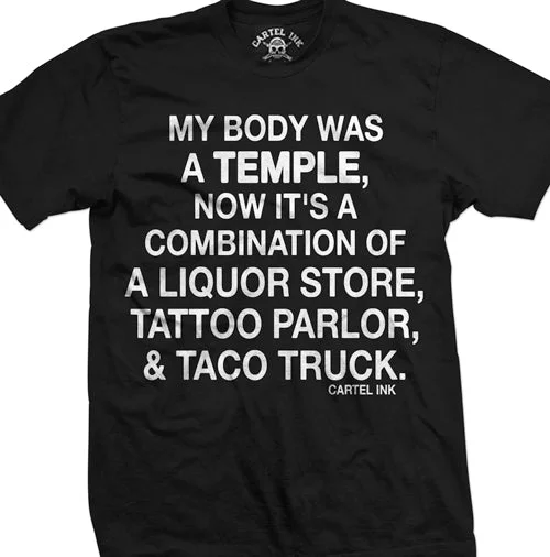 Men's plus - size pocket t - shirts with a classic lookTemple Mens T-Shirt