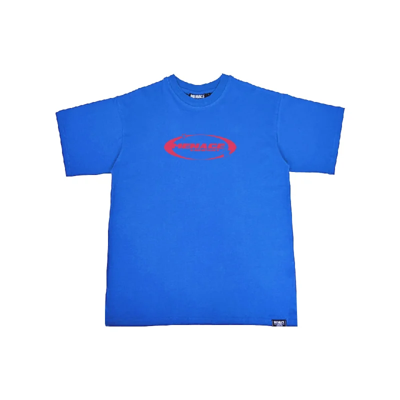 Men's printed Hawaiian t - shirts for tropical vacationsMzone T-shirt (Cobalt)