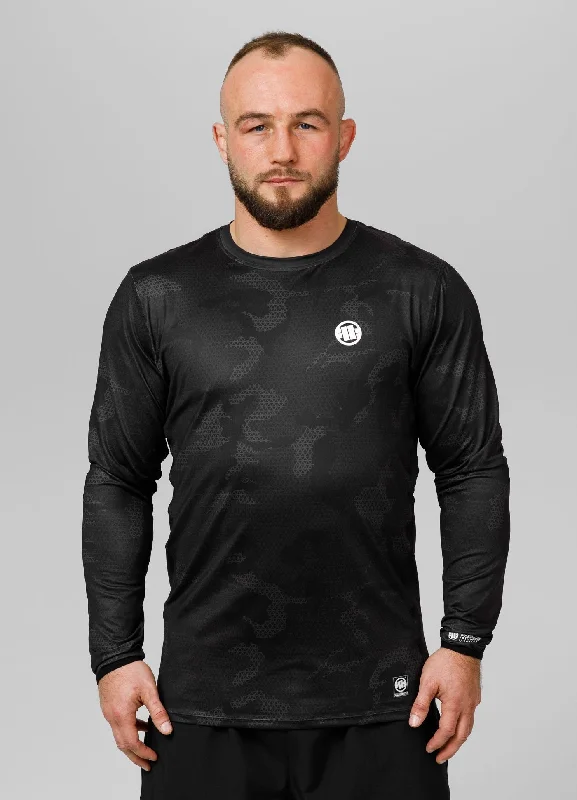 Men's smart - casual checkered t - shirts for semi - formal occasionsLongsleeve Mesh Performance Pro plus Net Camo II