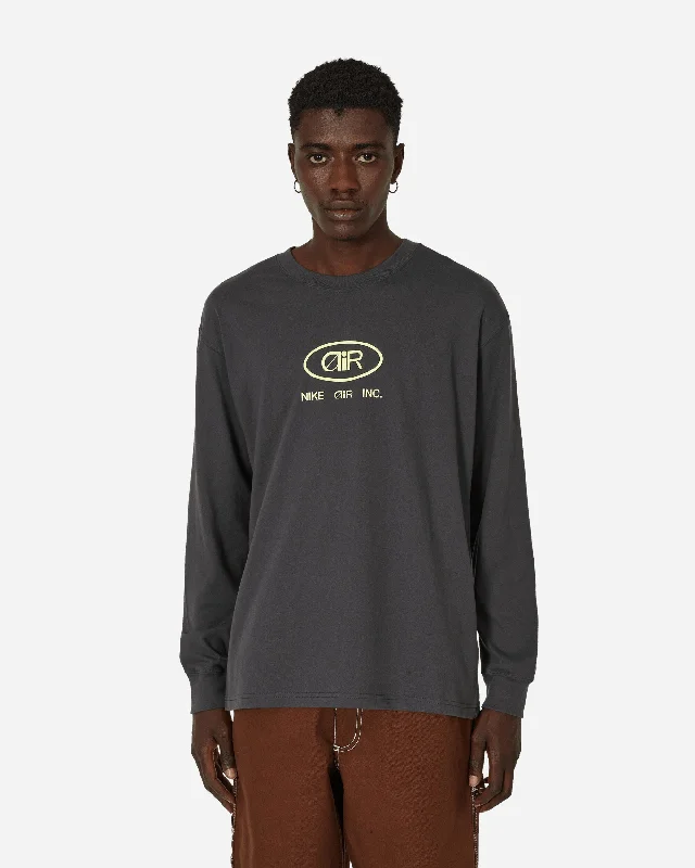 Men's organic cotton crew - neck t - shirts for everyday comfortM90 Longsleeve T-Shirt Anthracite