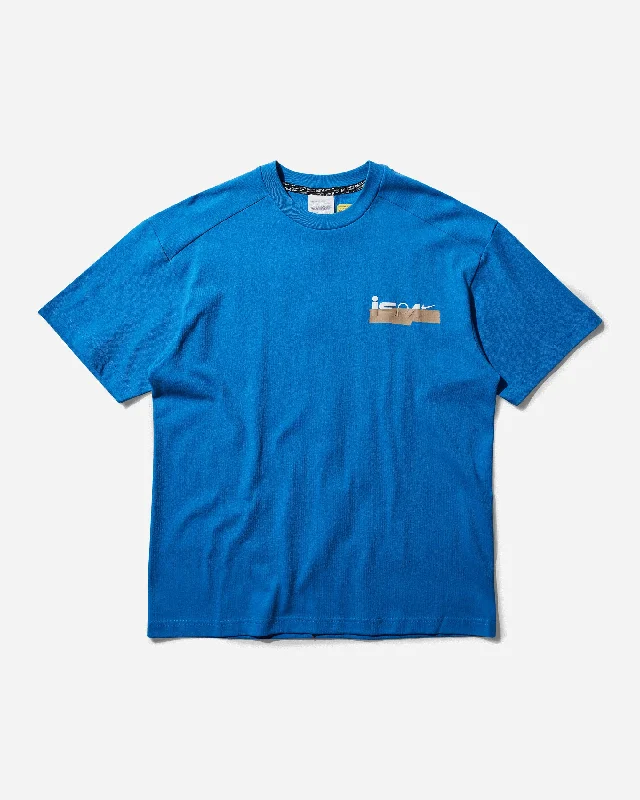 Men's mock - neck t - shirts with a modern and sleek styleMen's ISPA Graphic T-Shirt Light Photo Blue