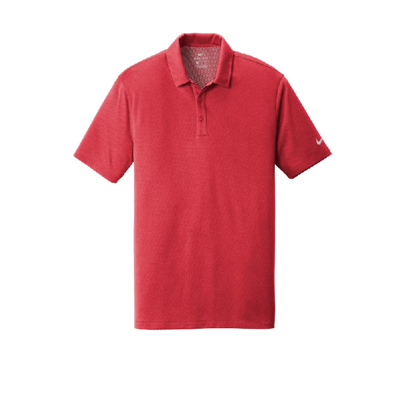 Men's long sleeve classic fit polo shirts with embroidered logosNike Dri-FIT Hex Textured Polo Men's long sleeve classic fit polo shirts with embroidered logosNike Dri-FIT Hex Textured Polo