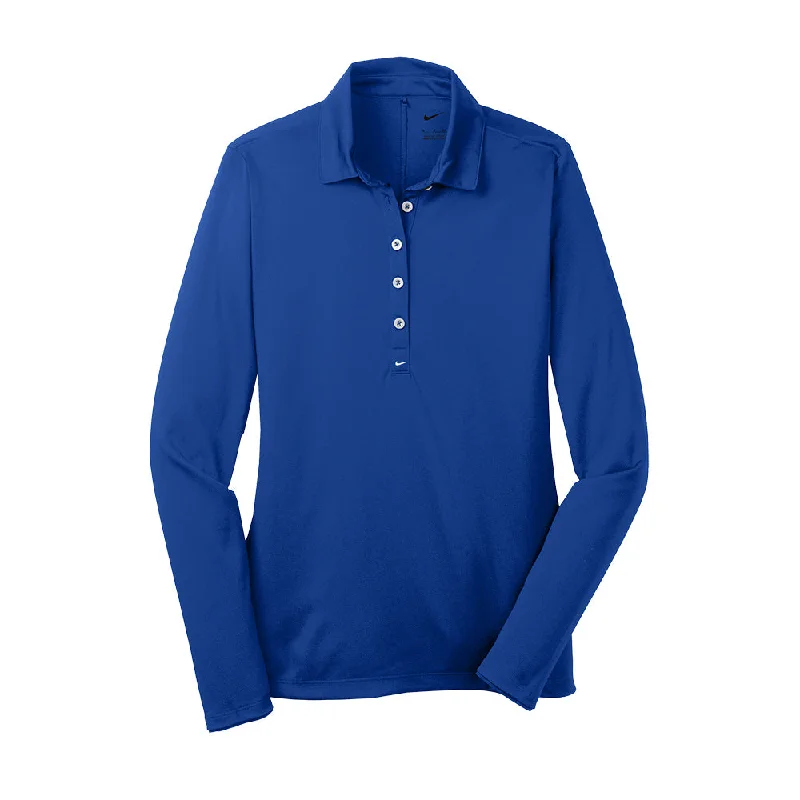 Men's stretchable athletic polo shirts for fitness workoutsNike Ladies Long Sleeve Dri-FIT Stretch Tech Polo Brand Logo Men's stretchable athletic polo shirts for fitness workoutsNike Ladies Long Sleeve Dri-FIT Stretch Tech Polo Brand Logo