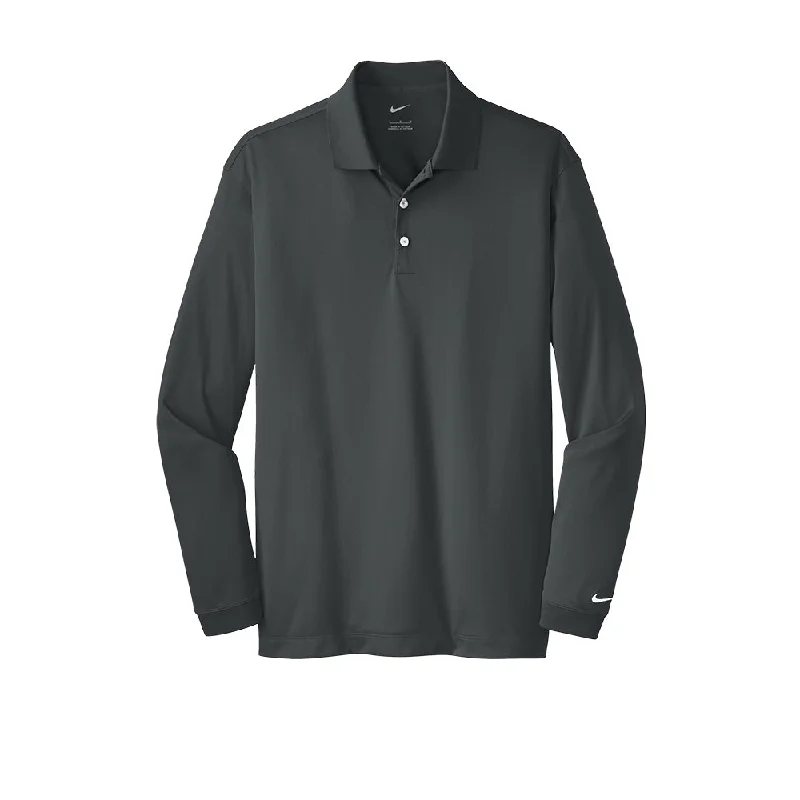 Men's high - collar polo shirts with a modern twistNike Long Sleeve Dri-FIT Stretch Tech Polo Men's high - collar polo shirts with a modern twistNike Long Sleeve Dri-FIT Stretch Tech Polo