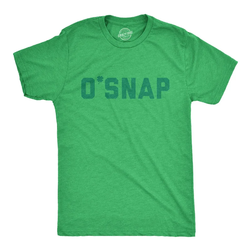 Men's lightweight performance t - shirts for running marathonsO Snap Men's T Shirt
