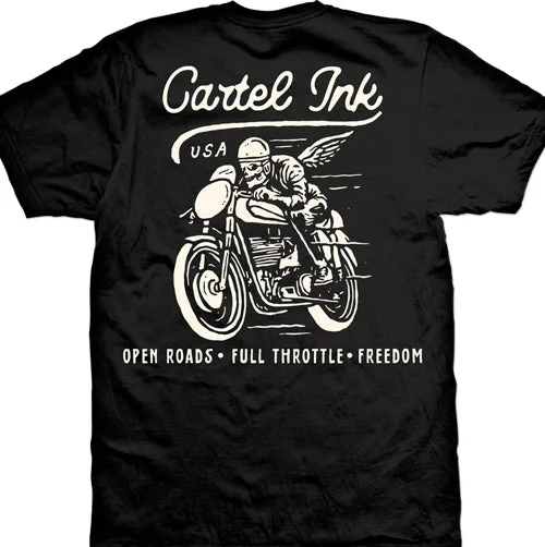 Men's smart - casual checkered t - shirts for semi - formal occasionsOpen Roads Men's T-Shirt