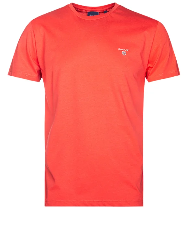 Men's antimicrobial t - shirts for odor - free freshness during travelOriginal Short Sleeve T-shirt Watermelon Pink