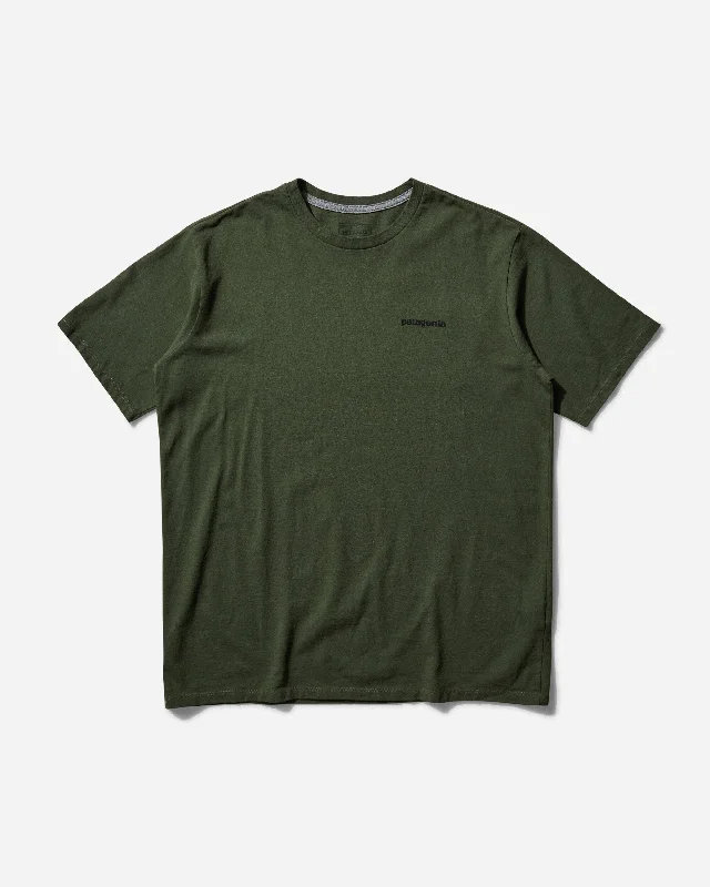 Men's plus - size pocket t - shirts with a classic lookMen's P-6 Logo Responsibili T-Shirt Torrey Pine Green