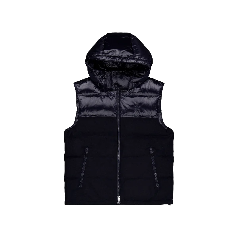Men's reversible polo shirts with two different looksWater-Resistant Hybrid Down Vest Collection Nvy Glsy/Navy Wl Men's reversible polo shirts with two different looksWater-Resistant Hybrid Down Vest Collection Nvy Glsy/Navy Wl