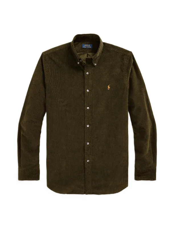 Men's vintage - inspired retro polo shirts with unique patternsPolo Ralph Lauren LS Sport Shirt Canopy Olive Men's vintage - inspired retro polo shirts with unique patternsPolo Ralph Lauren LS Sport Shirt Canopy Olive