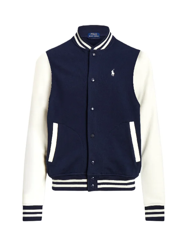 Men's long sleeve classic fit polo shirts with embroidered logosPolo Ralph Lauren LS Sweatshirt Navy/Cream Men's long sleeve classic fit polo shirts with embroidered logosPolo Ralph Lauren LS Sweatshirt Navy/Cream