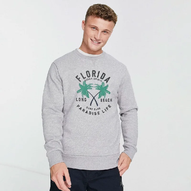 Men's budget - friendly basic polo shirts in multiple colorsPolo Republica Men's Florida Ocean Printed Fleece Sweat Shirt Men's budget - friendly basic polo shirts in multiple colorsPolo Republica Men's Florida Ocean Printed Fleece Sweat Shirt