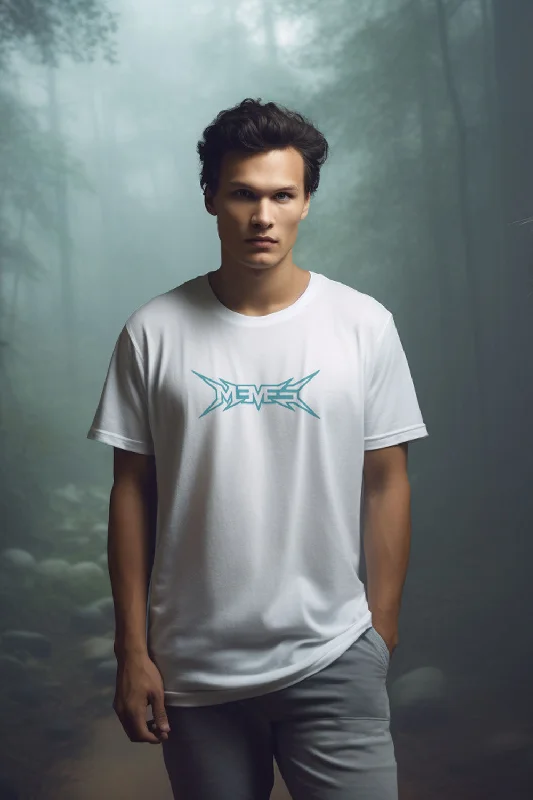 Men's UV - protected polo shirts for outdoor gardeningPolo Republica Men's Memes Printed Crew Neck Tee Shirt