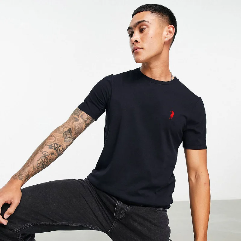 Men's lightweight performance polo shirts for tennis matchesPolo Republica Men's Signature Pony Embroidered Crew Neck Tee Shirt Men's lightweight performance polo shirts for tennis matchesPolo Republica Men's Signature Pony Embroidered Crew Neck Tee Shirt