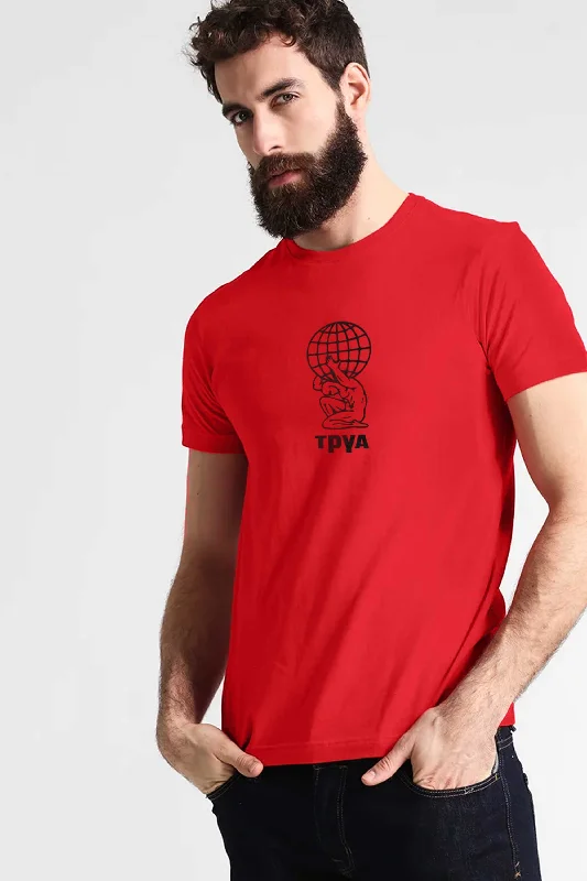 Men's vintage - inspired retro polo shirts with unique patternsPolo Republica Men's World Life Embroidered Crew Neck Tee Shirt Men's vintage - inspired retro polo shirts with unique patternsPolo Republica Men's World Life Embroidered Crew Neck Tee Shirt