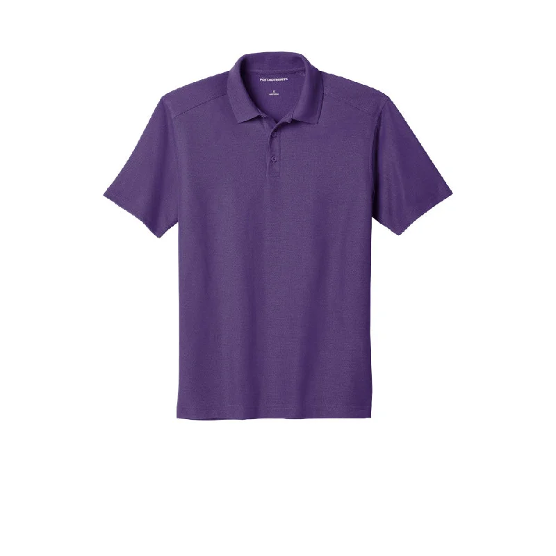 Men's budget - friendly basic polo shirts in multiple colors#Port Authority EZPerformance Pique Polo Men's budget - friendly basic polo shirts in multiple colors#Port Authority EZPerformance Pique Polo