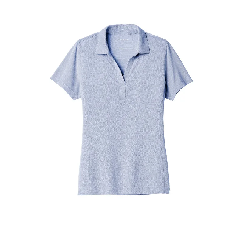 Men's breathable cotton blend polo shirts for summer outings#Port Authority Ladies Poly Oxford Pique Polo