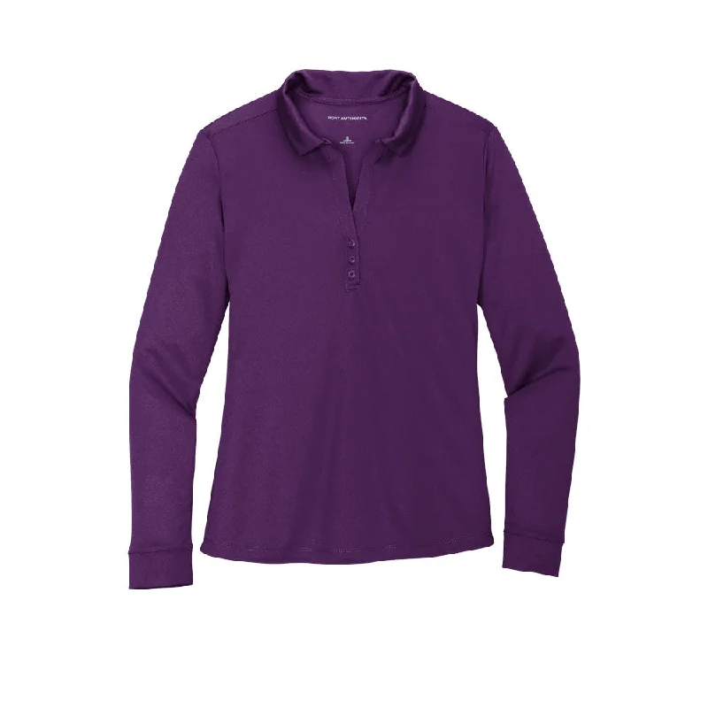 Men's luxury cashmere blend polo shirts in solid colors#Port Authority Ladies Silk Touch Performance Long Sleeve Polo Men's luxury cashmere blend polo shirts in solid colors#Port Authority Ladies Silk Touch Performance Long Sleeve Polo