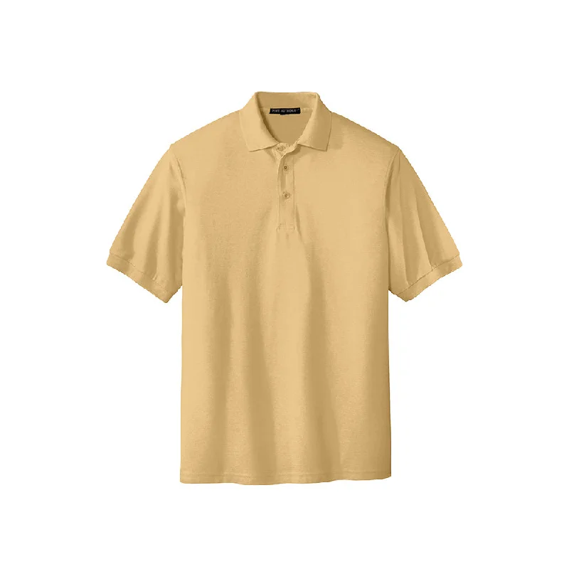 Men's formal - style silk blend polo shirts for special occasions#Port Authority Silk Touch Polo Men's formal - style silk blend polo shirts for special occasions#Port Authority Silk Touch Polo