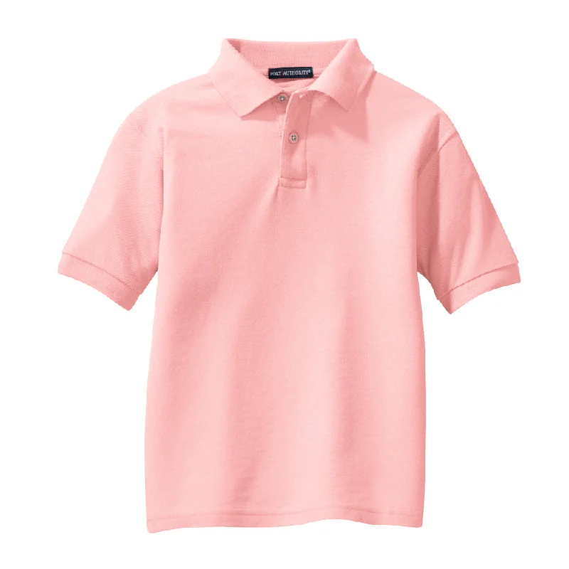 Men's lightweight performance polo shirts for tennis matches#Port Authority Youth Silk Touch Polo Men's lightweight performance polo shirts for tennis matches#Port Authority Youth Silk Touch Polo