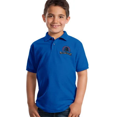Men's reversible polo shirts with two different looksPort Authority Youth Silk Touch Sport Shirt