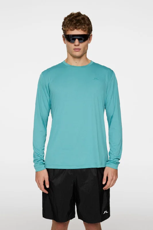 Men's antimicrobial t - shirts for odor - free freshness during travelAde Long Sleeve T-shirt