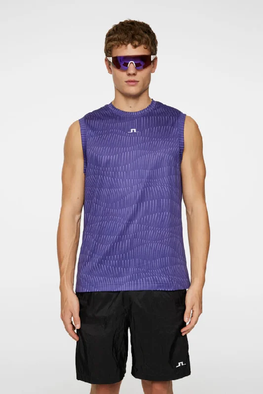 Men's polo t - shirts with a contrast collar for a preppy lookJack Sleeveless T-shirt
