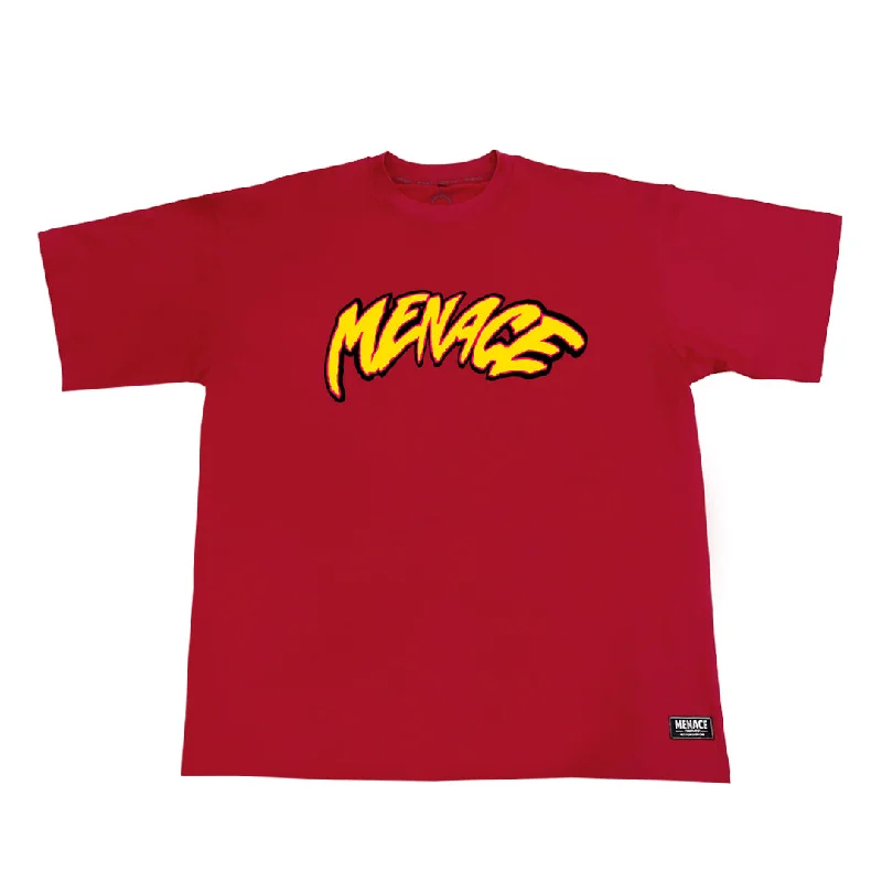 Men's lightweight performance t - shirts for running marathonsRIPPER T-shirt (Red)