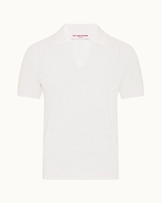 Men's breathable cotton blend polo shirts for summer outingsRoddy