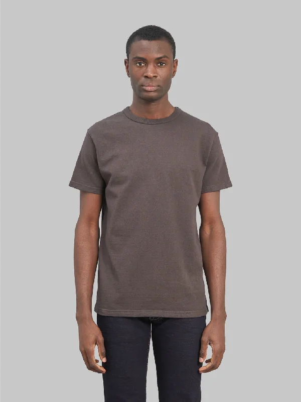 Men's jacquard woven polo shirts with intricate designsSamurai Jeans SJST-SC01 Japanese Cotton Crew T-Shirt Kuromame Men's jacquard woven polo shirts with intricate designsSamurai Jeans SJST-SC01 Japanese Cotton Crew T-Shirt Kuromame