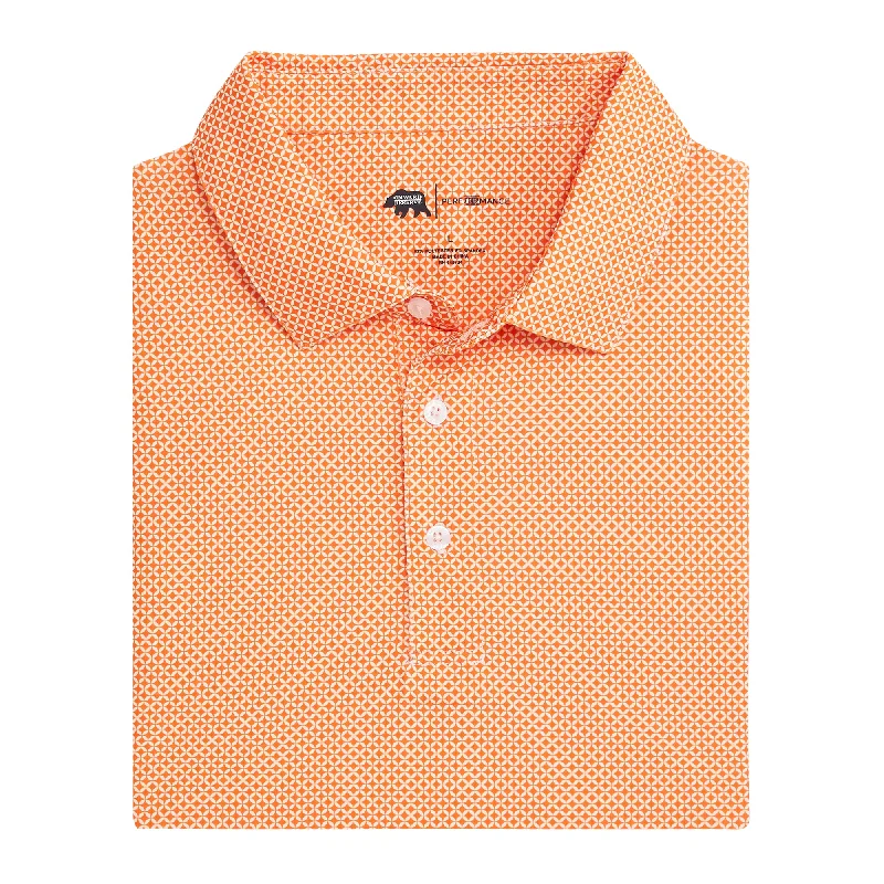 Men's high - collar polo shirts with a modern twistScope Performance Polo - Volunteer Orange Men's high - collar polo shirts with a modern twistScope Performance Polo - Volunteer Orange