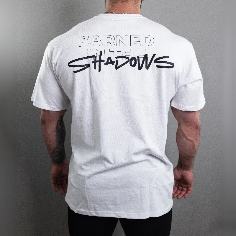 men's tank tops for layeringShadows Tee (White)