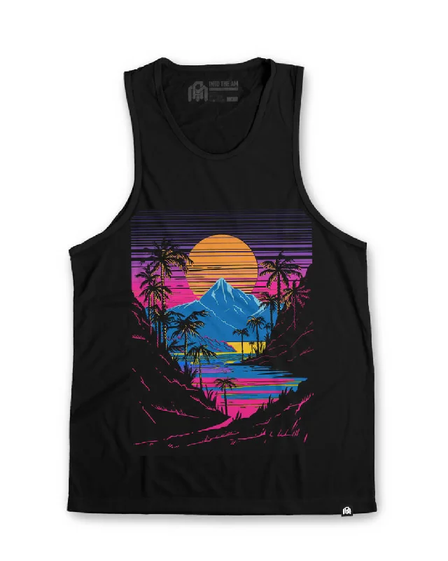 loose fit men's tank topsSherbet Shores Tank