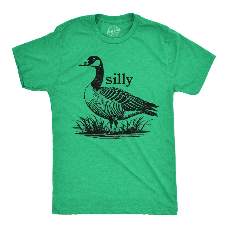 Men's antimicrobial t - shirts for odor - free freshness during travelSilly Goose Men's T Shirt