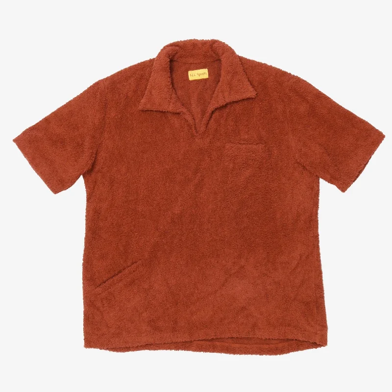 Men's ribbed cuffs and hem polo shirts for a textured lookSS Pullover Polo