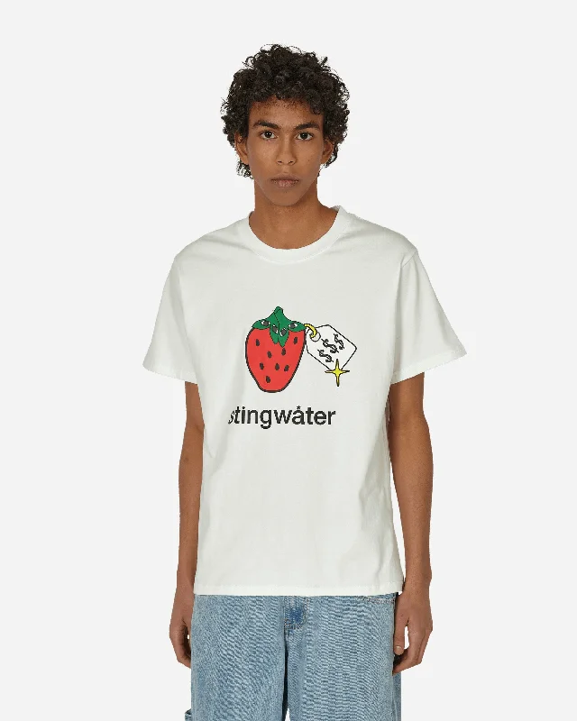 Men's organic cotton crew - neck t - shirts for everyday comfortVery Speshal Organic Strawberry T-Shirt White