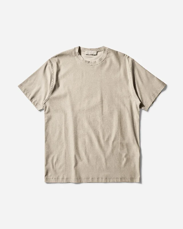 Men's UV - protection t - shirts for outdoor activities in the sunGhost Mercerized Cotton Jersey T-Shirt Beige