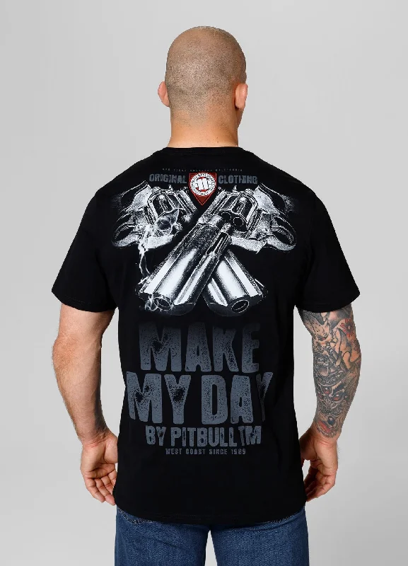 Men's plus - size pocket t - shirts with a classic lookT-Shirt Make My Day