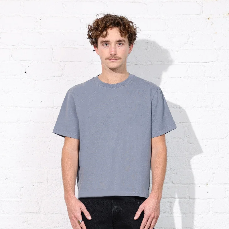 Men's polo t - shirts with a contrast collar for a preppy lookThe Silverlake Crop Tee II