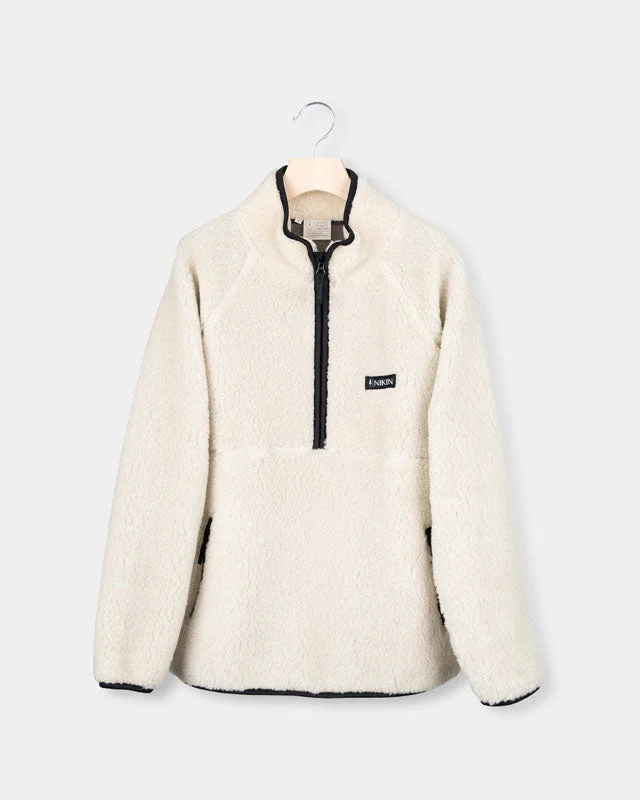 Men's Graphic Print Pullover in White with a Retro Design for a Trendy Streetwear LookTreeFleece Pullover Teddy Women Chalk Men's Graphic Print Pullover in White with a Retro Design for a Trendy Streetwear LookTreeFleece Pullover Teddy Women Chalk