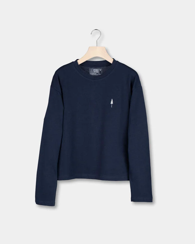 Men's Embroidered Pullover in Red with Floral Details for a Spring - Inspired StyleTreeShirt Longsleeve Dropshoulder Women Dark Navy Men's Embroidered Pullover in Red with Floral Details for a Spring - Inspired StyleTreeShirt Longsleeve Dropshoulder Women Dark Navy