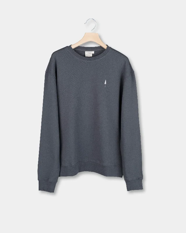 Tall Men's Longline Pullover in Gray for a Relaxed and Fashionable LookTreeSweater Relaxed Anthracite Tall Men's Longline Pullover in Gray for a Relaxed and Fashionable LookTreeSweater Relaxed Anthracite