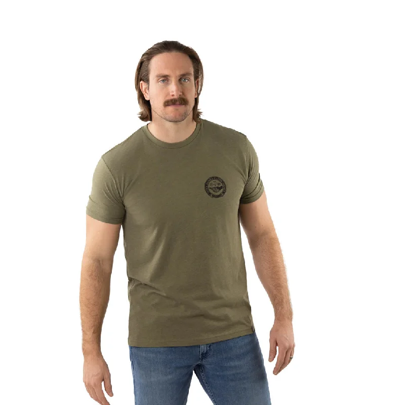 Men's moisture - wicking athletic t - shirts for intense workoutsTroll Co. Men's "Dirty Hands Clean Money" Haggler Short Sleeve T-Shirt