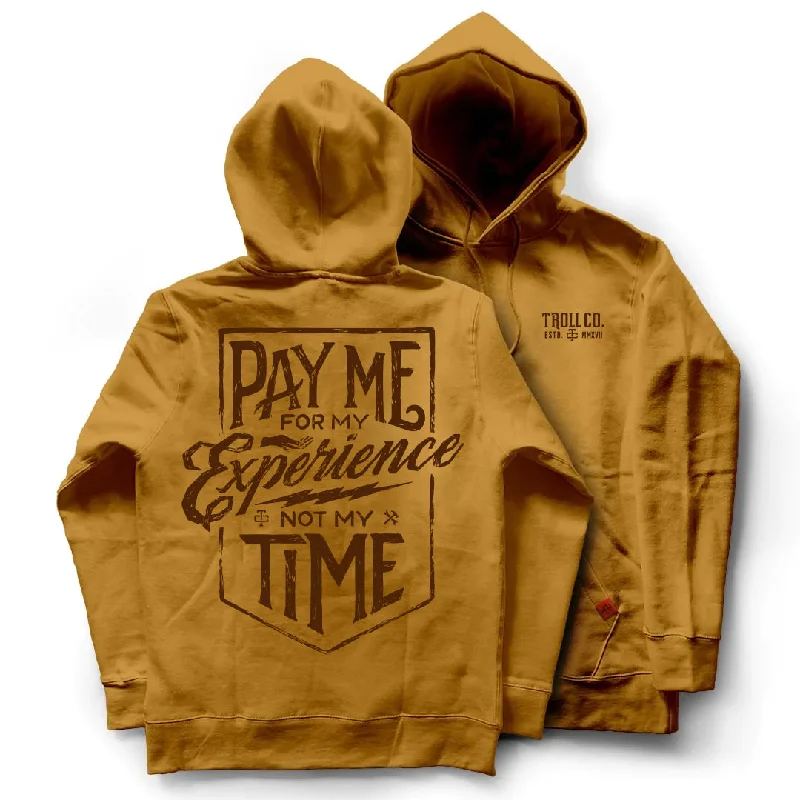 Men's antimicrobial t - shirts for odor - free freshness during travelTroll Co. Men's 'Pay Me For My Experience' Graphic Sweatshirt