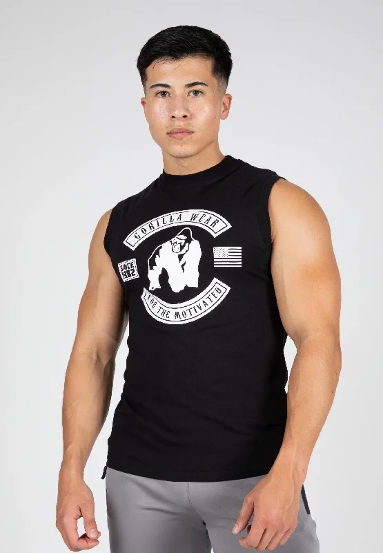 breathable men's tank topsTulsa Tank Top - Black