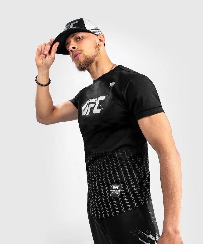 Men's slim - fit graphic t - shirts with vintage rock band printsUFC Venum Authentic Fight Week 2.0 Men’s Short Sleeve T-Shirt - Black