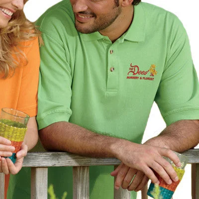 Men's ribbed cuffs and hem polo shirts for a textured lookUltraClub Men's Classic Pique Polo Men's ribbed cuffs and hem polo shirts for a textured lookUltraClub Men's Classic Pique Polo