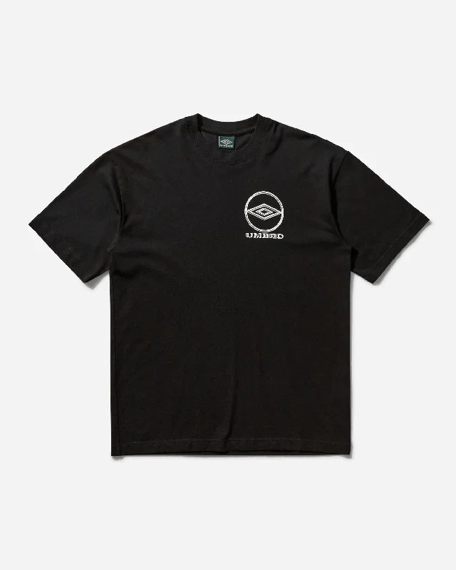 Men's long - sleeve henley t - shirts with button - down placketsMen's Basic Logo T-Shirt Black