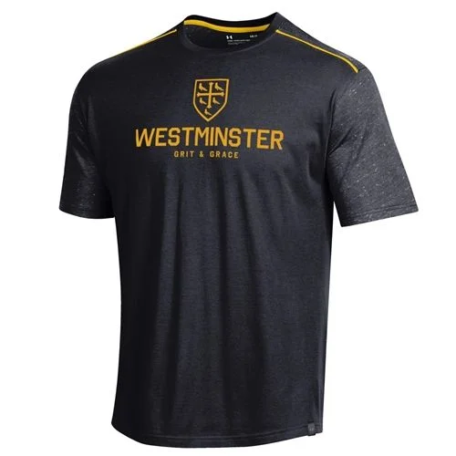 Men's ribbed cuffs and hem polo shirts for a textured lookUnder Armour Buckshot Short Sleeve Tee Men's ribbed cuffs and hem polo shirts for a textured lookUnder Armour Buckshot Short Sleeve Tee